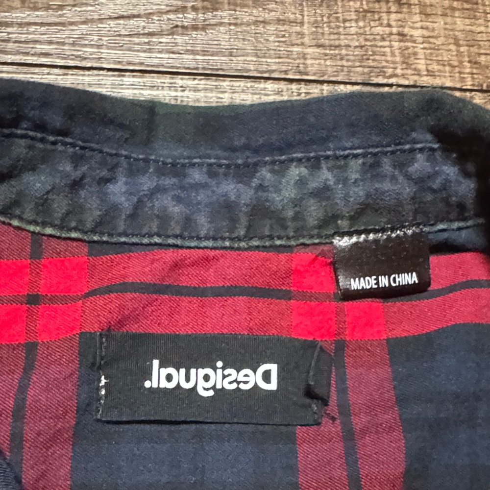 Desigual Women's Multicolor Patchwork Long Sleeve… - image 6